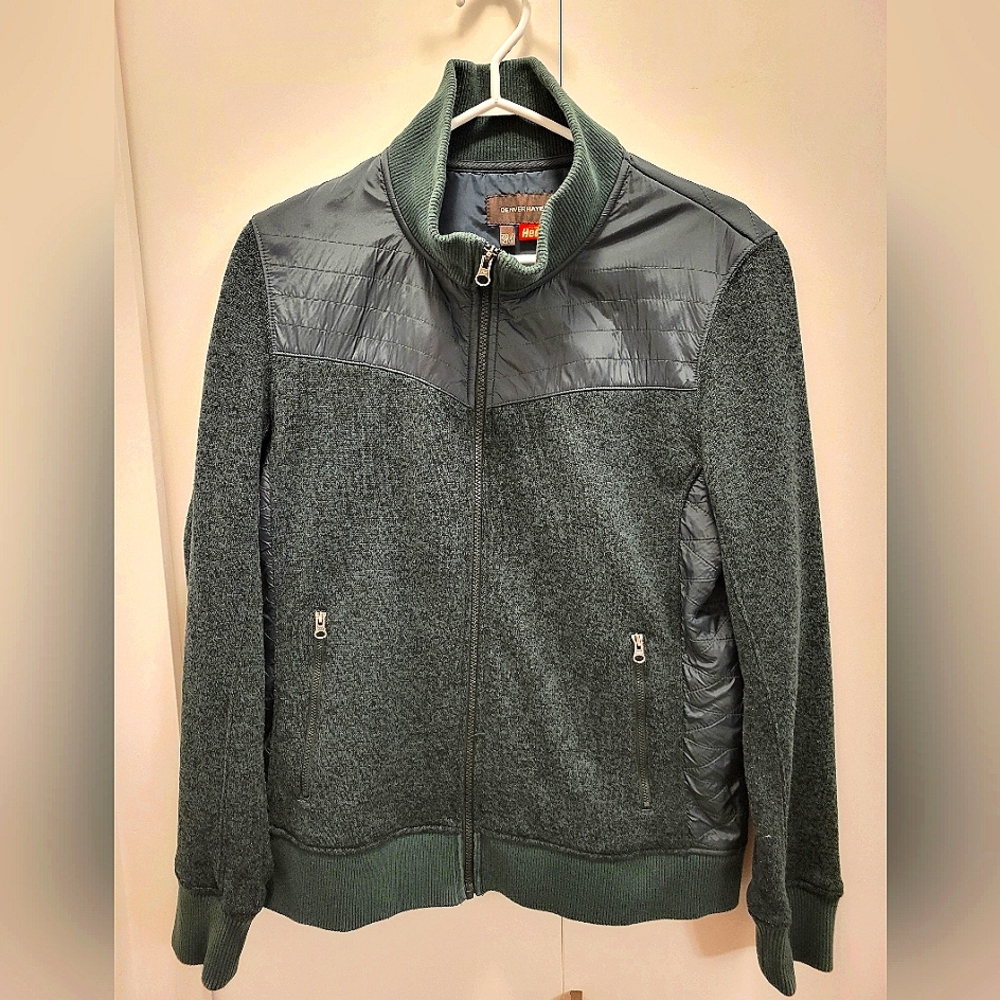 DenverHayes Green Zip-Up Jacket
